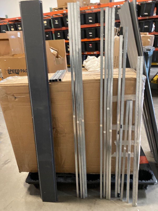 Photo 1 of (Partial Set)Galvanized Steel Storage Shed