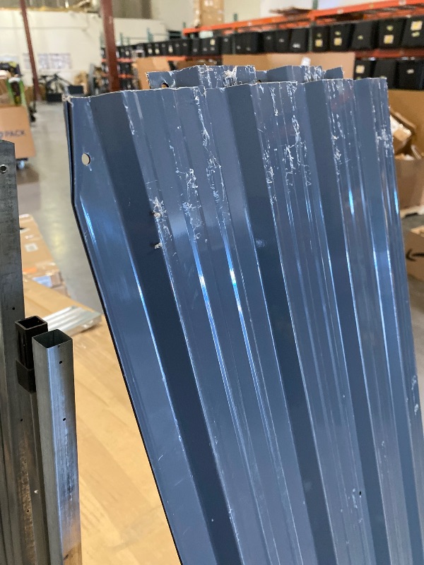 Photo 1 of (Partial Set)Galvanized Steel Storage Shed