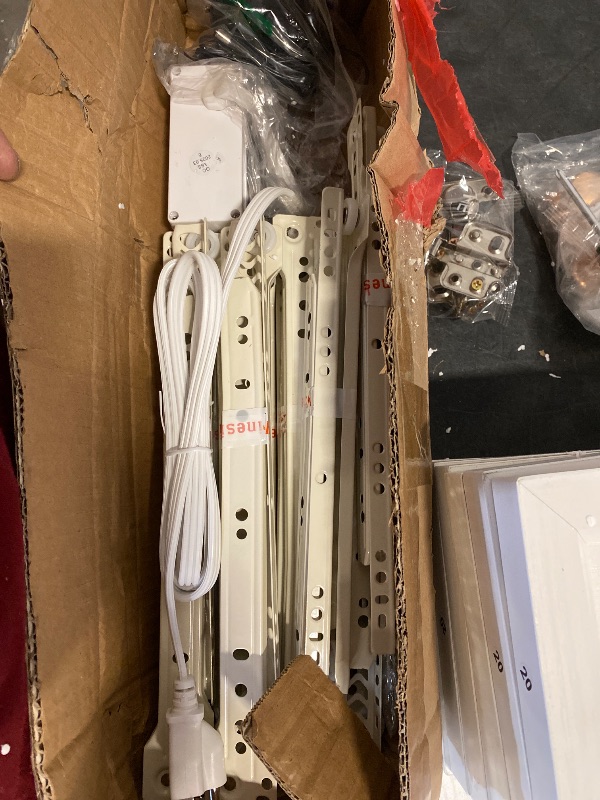 Photo 1 of L Large Modern Style Makeup Vanity Desk With Mirror, LED Lights And Power Outlet, 11-Drawer Vanity Set With Stool