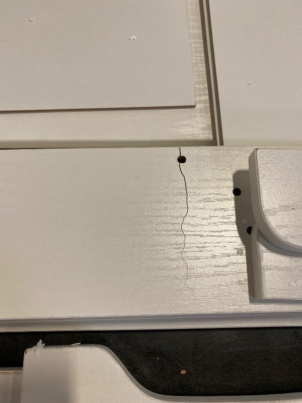 Photo 1 of L Large Modern Style Makeup Vanity Desk With Mirror, LED Lights And Power Outlet, 11-Drawer Vanity Set With Stool