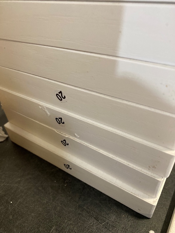 Photo 1 of L Large Modern Style Makeup Vanity Desk With Mirror, LED Lights And Power Outlet, 11-Drawer Vanity Set With Stool