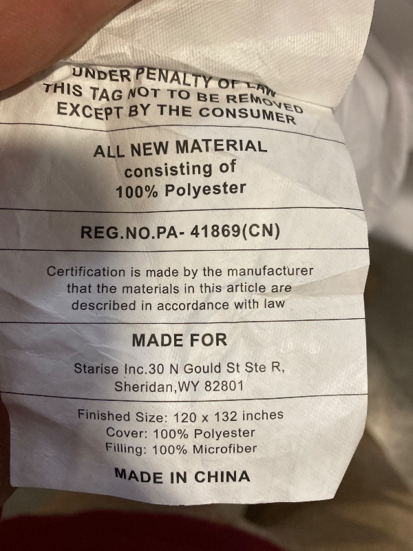 Photo 1 of Calvin Polyester Comforter Oversized King