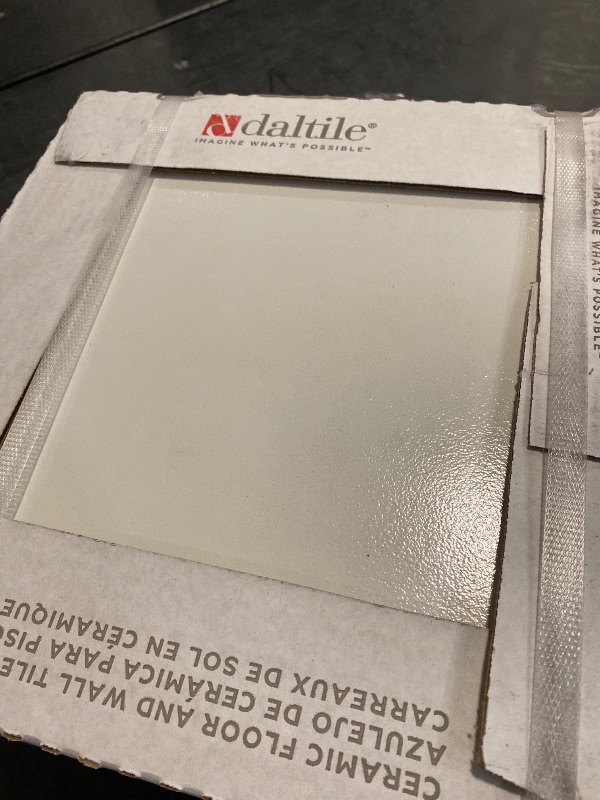 Photo 1 of Glacier White 12 in. x 12 in. Ceramic Floor and Wall Tile (11 sq. ft. / case) (2 Cases)