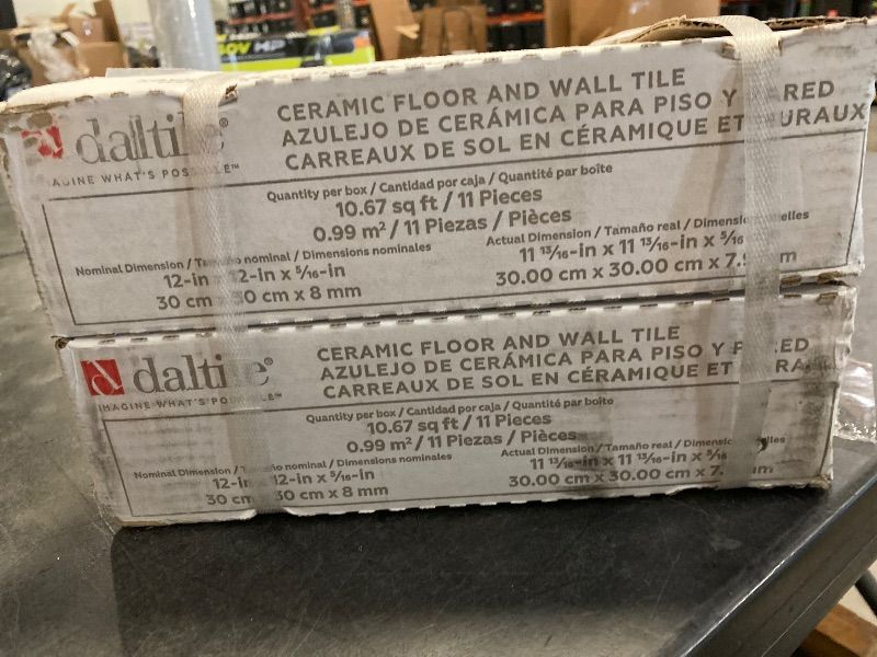 Photo 1 of Glacier White 12 in. x 12 in. Ceramic Floor and Wall Tile (11 sq. ft. / case) (2 Cases)