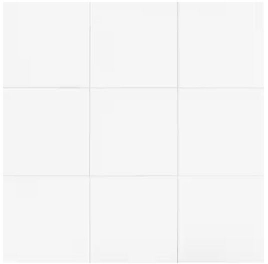 Photo 1 of Glacier White 12 in. x 12 in. Ceramic Floor and Wall Tile (11 sq. ft. / case) (2 Cases)