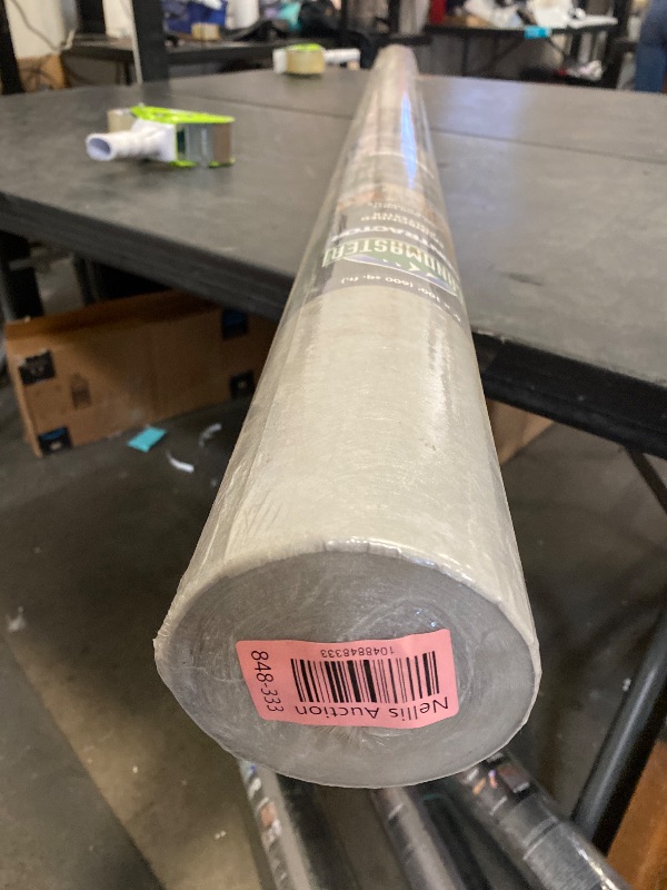 Photo 1 of Landmaster 6 Ft. X 100 Ft. Contractor Weed Barrier Landscape Fabric, Heavy Duty, Commercial Grade