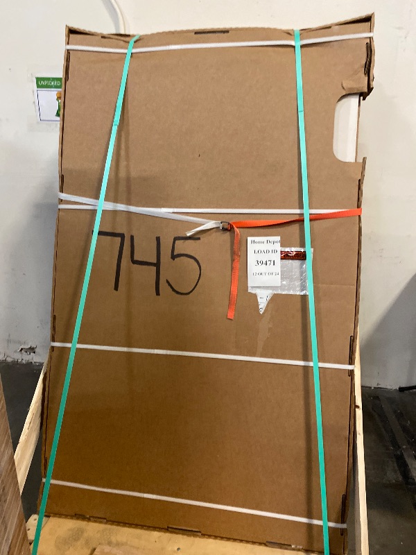 Photo 1 of CASTICO 60 in. L X 36 in. W X 1.125 in. H Solid Composite Stone Shower Pan Base with L/R Drain in White Sand