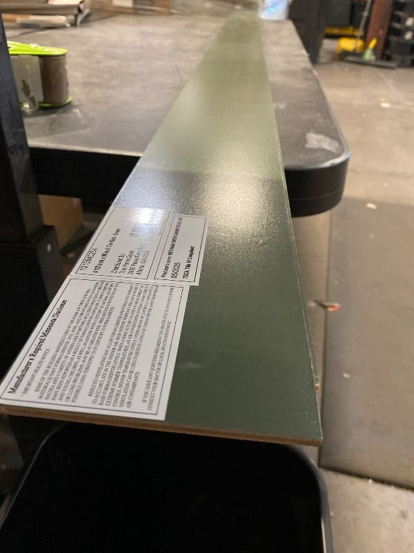 Photo 1 of Avondale/Leyton 90 in. W X 4.5 in. H Toe Kick in Fern Green