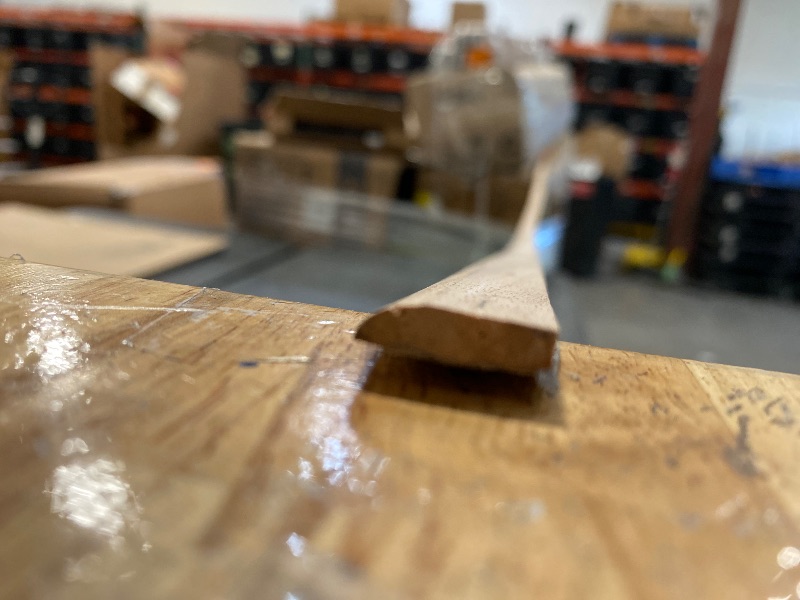 Photo 1 of 91.5 in. W x 0.75 in. H Scribe Molding in Unfinished Beech