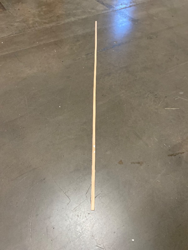 Photo 1 of 91.5 in. W x 0.75 in. H Scribe Molding in Unfinished Beech