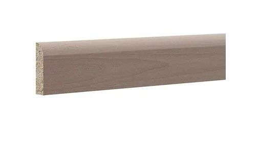 Photo 1 of 91.5 in. W x 0.75 in. H Scribe Molding in Unfinished Beech