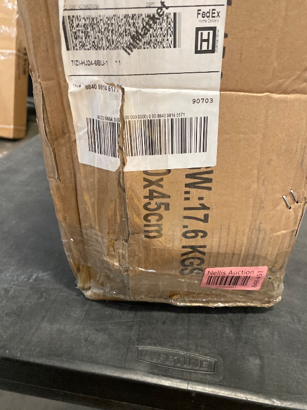 Photo 1 of A Frame 6 Step Ladder,22 ft. Reach Extension Ladder with Stabilizer Bar, Wheels, 330 lbs. Security Multi Position Ladder