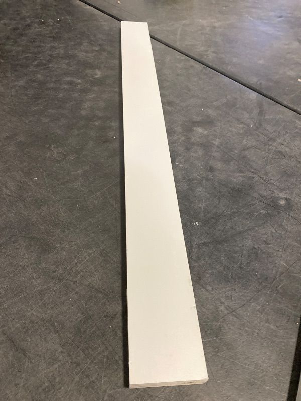 Photo 1 of 3 in. W X 36 in. H Cabinet Filler in Dove Gray