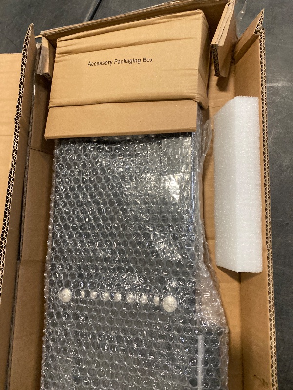 Photo 1 of Single Folding Security Gate 51.57 in. H x 74 in. W Steel Accordion Fold Door Gate with Padlock Garden Fence