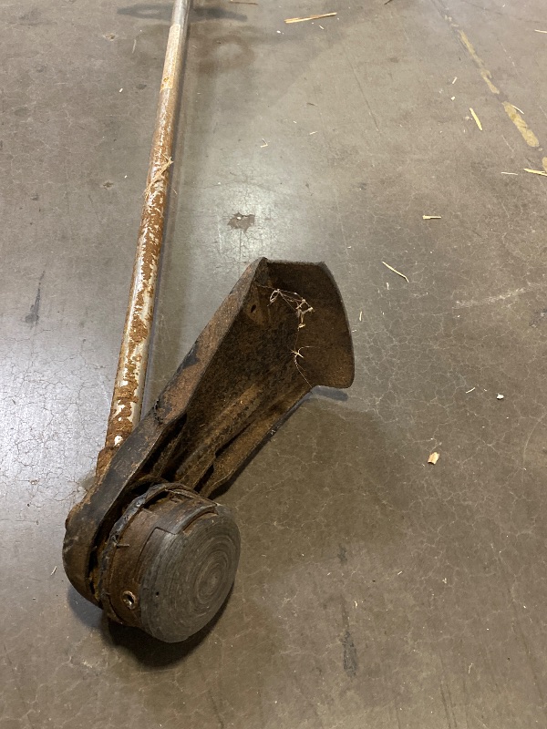 Photo 1 of 21.2 cc Gas 2-Stroke Straight Shaft String Trimmer with Rapid-Loader Trimmer Head and 16 in. Cutting Swath