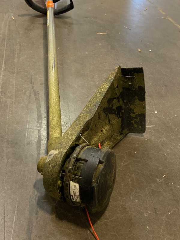 Photo 1 of 21.2 cc Gas 2-Stroke Straight Shaft String Trimmer with Rapid-Loader Trimmer Head and 16 in. Cutting Swath