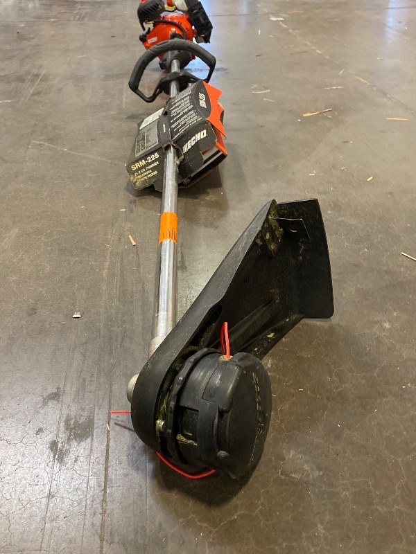 Photo 1 of 21.2 cc Gas 2-Stroke Straight Shaft String Trimmer with Rapid-Loader Trimmer Head and 16 in. Cutting Swath