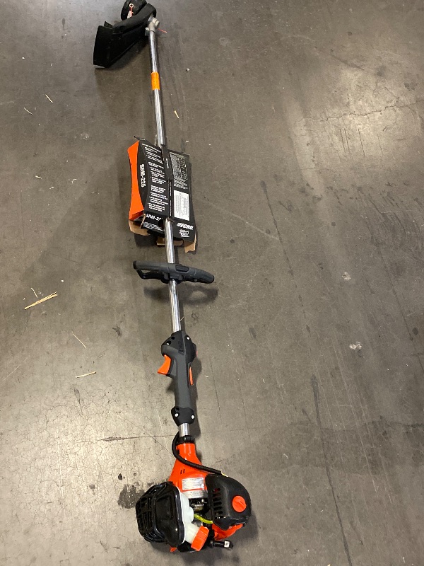 Photo 1 of 21.2 cc Gas 2-Stroke Straight Shaft String Trimmer with Rapid-Loader Trimmer Head and 16 in. Cutting Swath