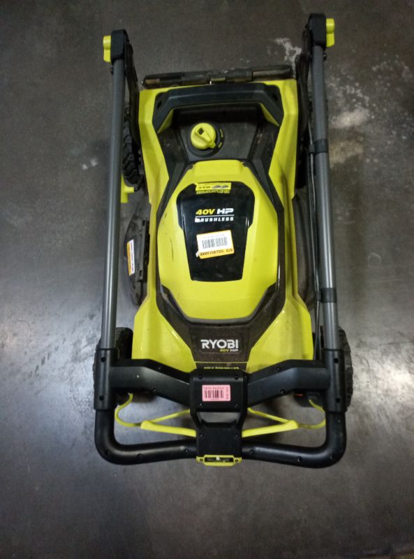 Photo 1 of Ryobi 40v self propelled lawn mower