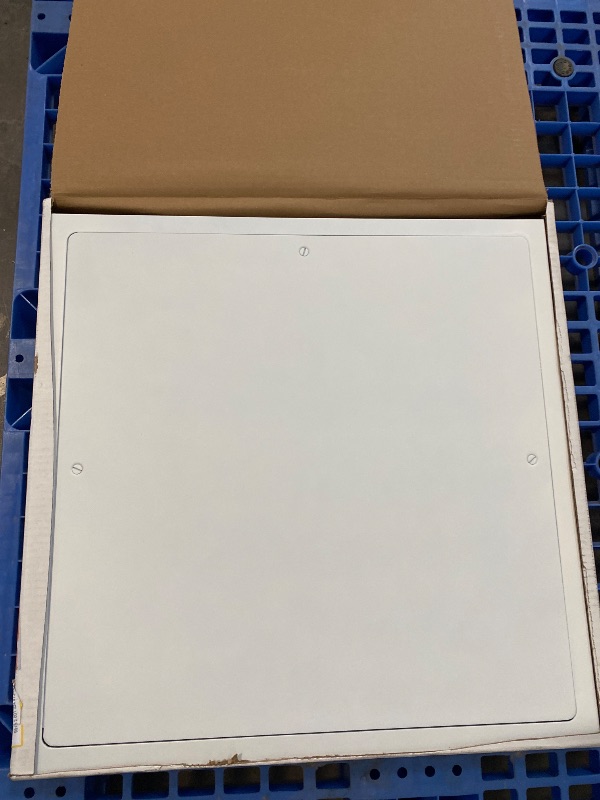 Photo 1 of 24 in. X 24 in. White Metal Wall and Ceiling Access Panel