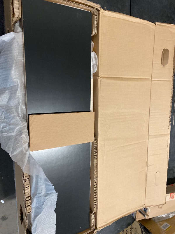 Photo 1 of Avondale 12 in. W x 12 in. D x 42 in. H Ready to Assemble Plywood Shaker Wall Kitchen Cabinet in Raven Black