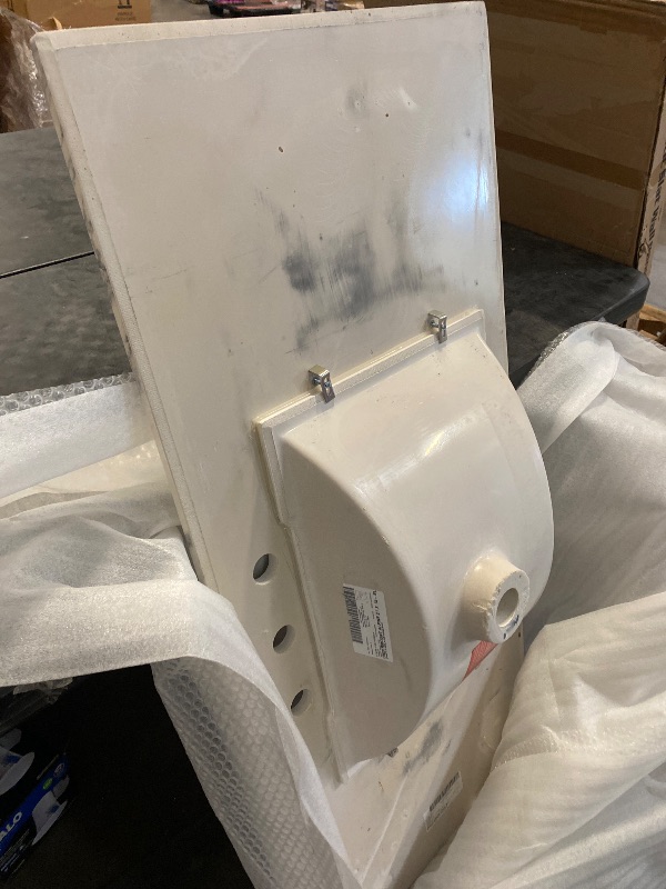 Photo 1 of 49 in. W x 22 in. D Engineered Stone Composite White Rectangular Undermount Single Sink Vanity Top in Toscana