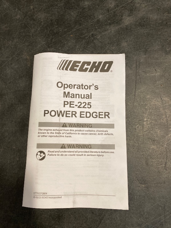 Photo 1 of Curved Shaft Edge Trimmer 21.2CC, Gas