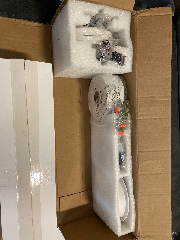 Photo 1 of dearnow 42" Ceiling Fans with Lights with Remote Control, Indoor Outdoor Wooden Ceiling Fan with 3 Wooden Blades for Patio, Living Room, Dining Room, Farmhouse and More. (White + Log Color)…