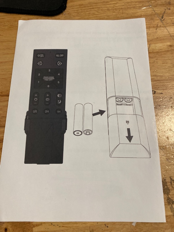 Photo 1 of Ceiling Fan with Dimmable LED Light, Modern and Simple LED Invisible Fan Light, Silent Remote Control Dimming, A Must-Have for A Cool and Comfortable Home
