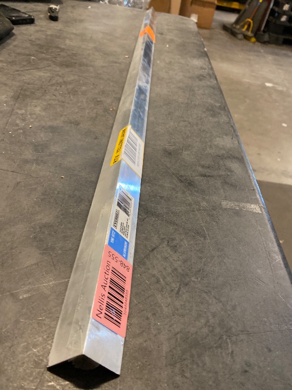 Photo 1 of 1 in. x 4 ft. - 1/16 in. Thick Aluminum Angle