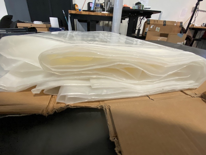 Photo 1 of 32 x 25 ft. Greenhouse Film, Polyethylene Plastic UV Resistant,6 Mil Thickness,Clear Greenhouse Cover,Superior Strength