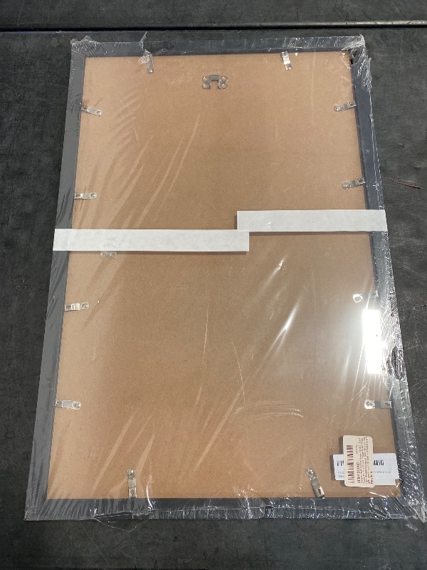 Photo 1 of Engineered Wood 15x23 Picture Frame Set of 3, Black Frame for 15 x 23 Inch Picture Poster Photo, Light Weight 15 by 23 Frame with Wood-grain for Wall - 3 Pack/Black/15 x23