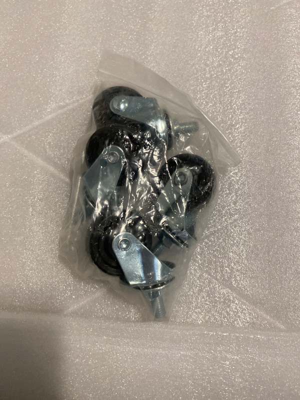 Photo 1 of Foldable Storage Shelf with Wheels — Metal Collapsible Shelving Unit, Rolling Cart for Kitchen Pantry, Closet & Office Storage, 4-Tier Powder-Coated Mobile Organizer (90 lb/level)?Black