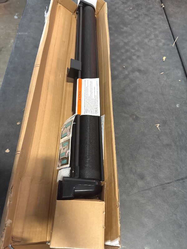 Photo 1 of Floisdace Retractable Baby Gates, Extra Wide Child Gate, 120" Wide 33" Tall Extra Long Child Gates for Large Openings, Mesh Safety Gate, Dog Gate for Doorways, Expandable Baby Fence, Black