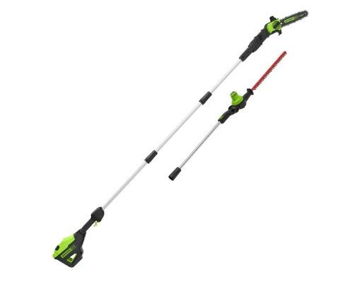 Photo 1 of Greenworks 80V Gen 2 Polesaw/Pole Hedge Combo Kit