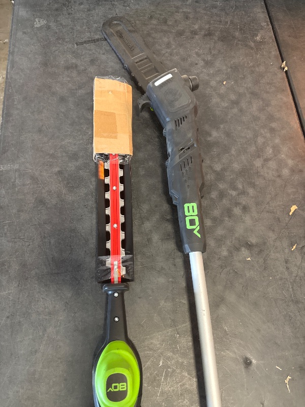 Photo 1 of Greenworks 80V Gen 2 Polesaw/Pole Hedge Combo Kit