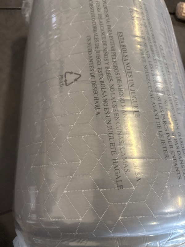 Photo 1 of BedLuxury Mattress Topper Memory Foam 4 Inch King Size Gel Colling Mattress Pad Cover with 18'' Deep Pocket for Back Pain Bed Topper with Grey Removable Cover Soft & Breathable