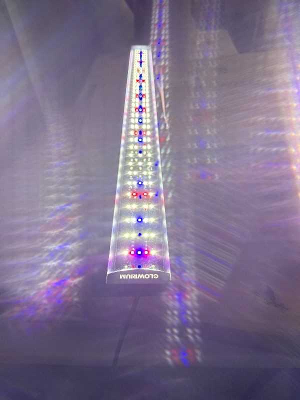Photo 1 of GLOWRIUM® Full Spectrum LED Aquarium Light for Plant Aquarium With Day/Moon Modes-A3

