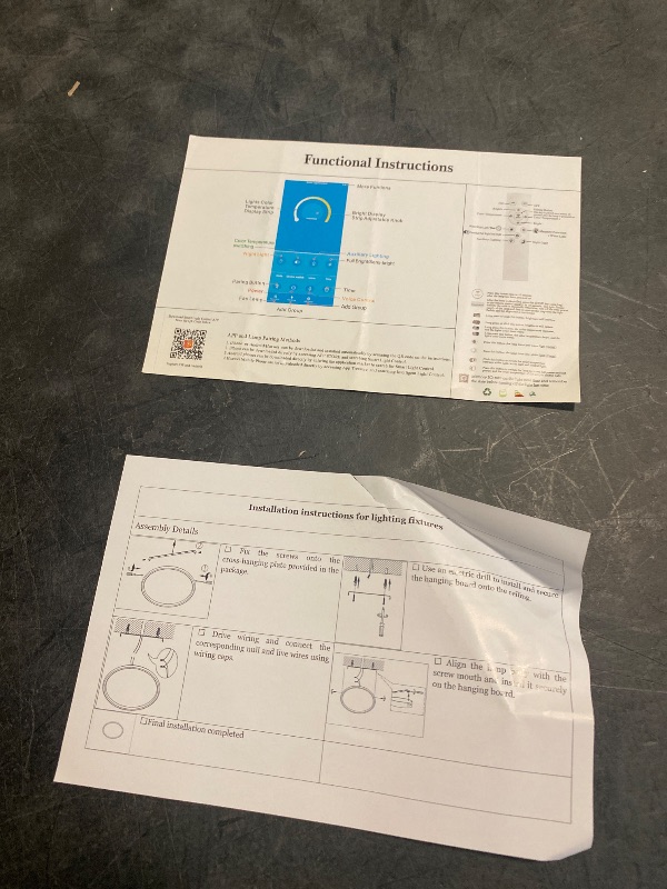 Photo 1 of AOMEI 16-inch Round 3CCT Adjustable Ceiling Light - 40W 3000K/4000K/6000K Full Spectrum Flush Mount for Nursery & Wardrobe (Black)
