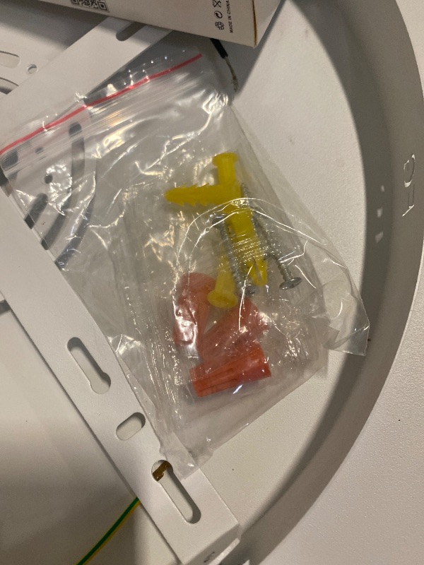 Photo 1 of AOMEI 16-inch Round 3CCT Adjustable Ceiling Light - 40W 3000K/4000K/6000K Full Spectrum Flush Mount for Nursery & Wardrobe (Black)
