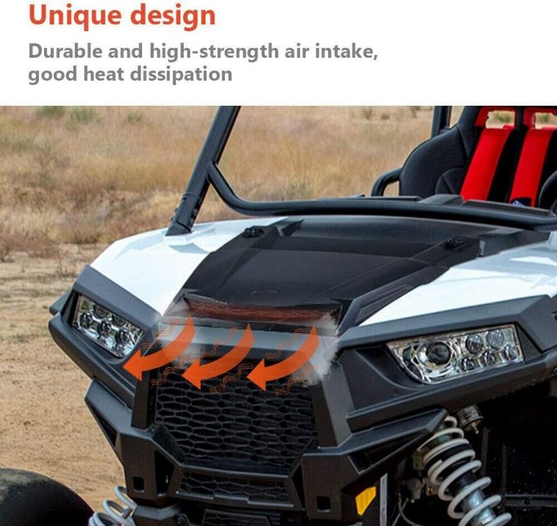 Photo 1 of KEMIMOTO UTV Turbo Hood Compatible with 2014-2018 RZR XP 1000 / XP Turbo / 1000S / RZR 900 1000 Hood Scoop Replacement Air Intake Kit ABS Material Impact Resistant #2881467