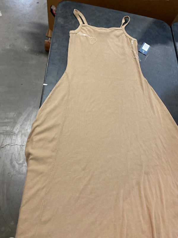Photo 1 of Size XL Women's Ribbed Maxi a-Line Dress - Universal Thread™ Brown XL
