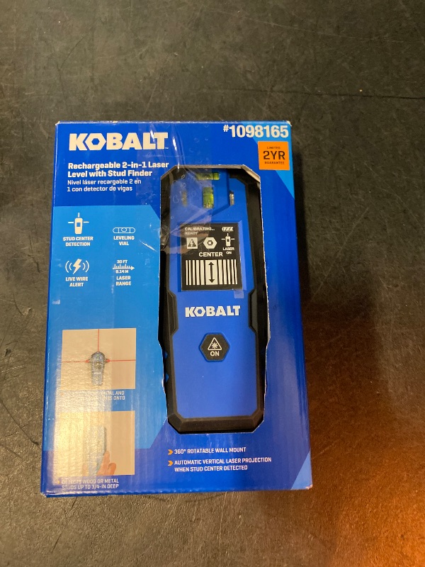 Photo 1 of Kobalt 30-Feet Red Line generator Laser Level Kit