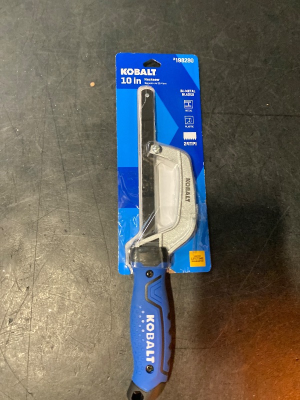 Photo 1 of Kobalt 10-in Extra Fine Cut Hack Saw