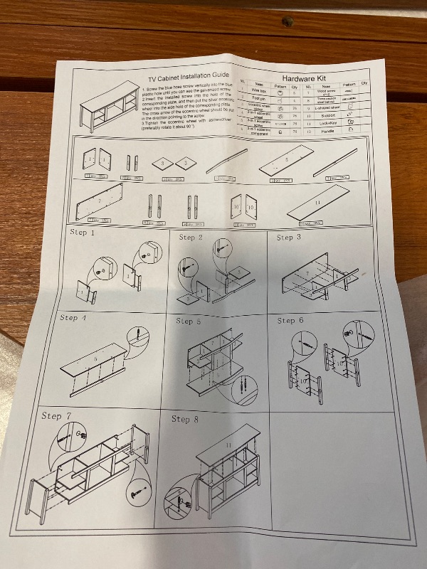 Photo 1 of Aiho TV Stand 60.6 x 20 x 5.3 Inch