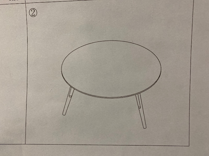 Photo 1 of 36 Inch Round White Coffee Table 