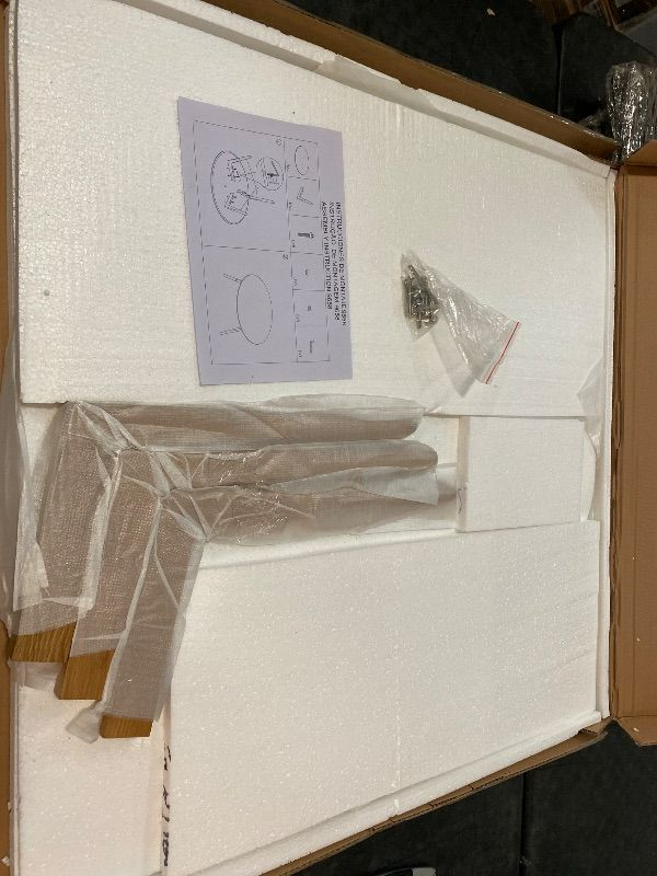 Photo 1 of 36 Inch Round White Coffee Table
