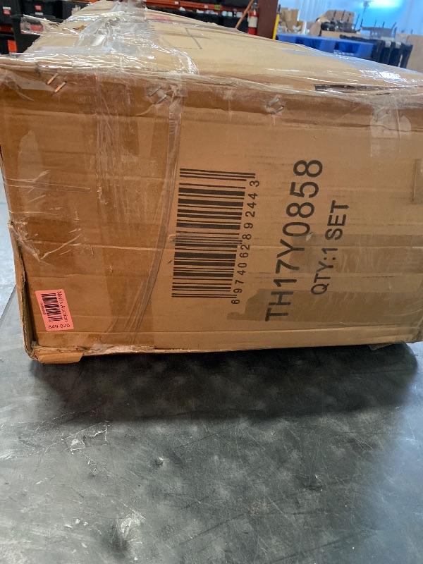 Photo 1 of 5 in 1 Kids Slide and Swing Set Indoor Outdoor Playground Toddler Playset with Basketball Hoop
