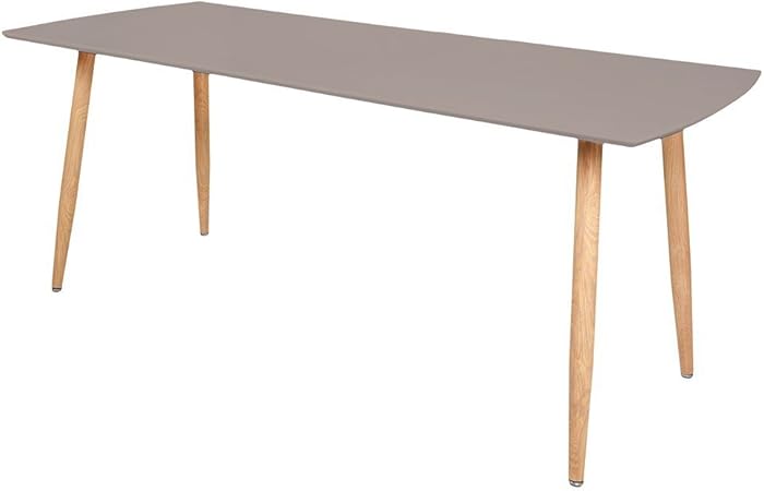 Photo 1 of Zons Dining Table, Grey, 55 x 32 x  30 Inch 
