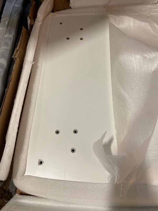 Photo 1 of Zons Table, White, 47x24x18 Inch 